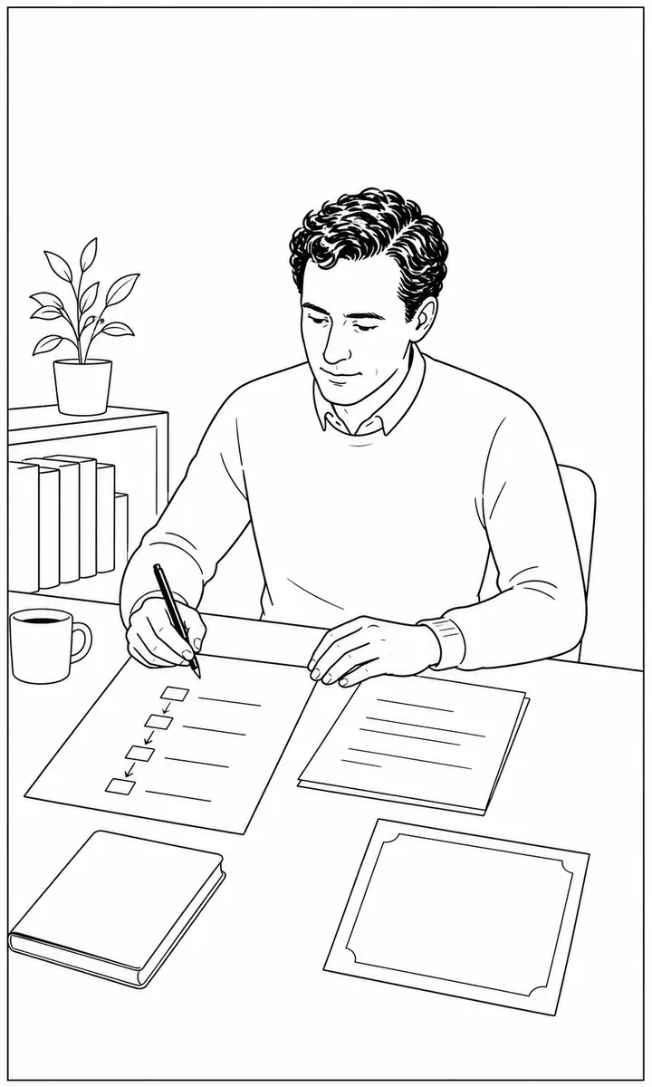 Un trabajador aplica un método aprendido a una tarea y conserva un registro de su formación